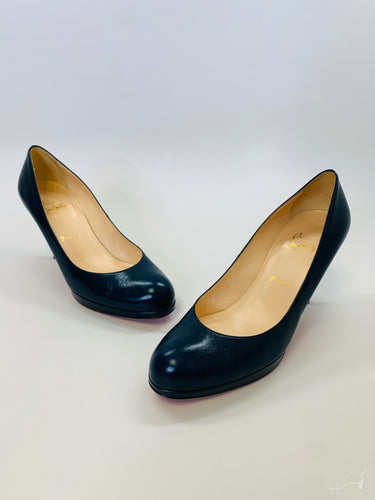 Christian Louboutin Blue Prorata 90 Pump Size 39 1/2