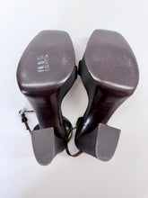 Load image into Gallery viewer, Giuseppe Zanotti Black Himari Crystal Platform Wedge Size 36