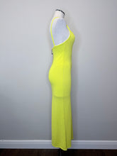Load image into Gallery viewer, Rhode Chartreuse Celeste Dress Size S
