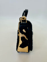 Load image into Gallery viewer, Christian Dior Black and Gold Beaded Strap Malice Handbag