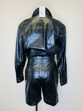 Load image into Gallery viewer, Iro Black Leather Satya Jumpsuit Sizes 36 and 40