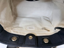 Load image into Gallery viewer, CHANEL Black Deauville Shopping Bag