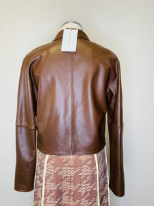 Frame Cedar Leather Timeless Jacket Sizes XS