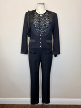 Load image into Gallery viewer, CHANEL Pre Fall 2022 Black CC Button Pant Size 38