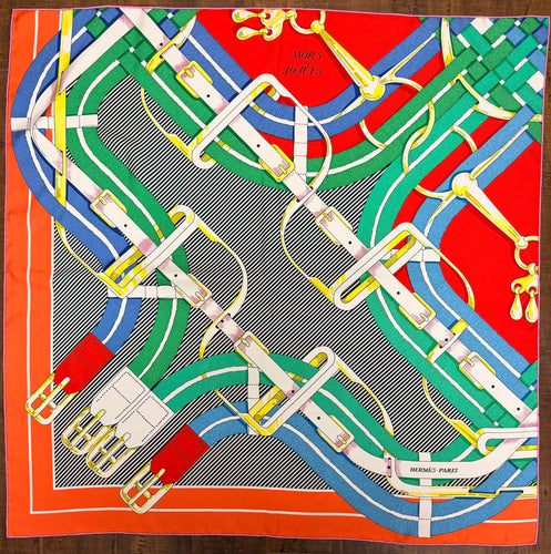 Hermès Mors a Jouets 90 CM Scarf