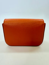Load image into Gallery viewer, Prada Orange Saffiano Leather Pouch