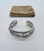 Load image into Gallery viewer, David Yurman Quatrefoil Pave Diamond Cuff