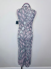 Load image into Gallery viewer, Anna Sui Opalescent Knit Midi Polo Dress Sizes S and L