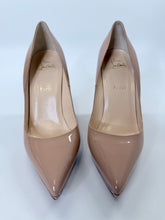 Load image into Gallery viewer, Christian Louboutin Nude Pigalle Plato 120 Platform Pump Size 39 1/2