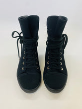 Load image into Gallery viewer, CHANEL Black CC Sneaker Boot Size 38