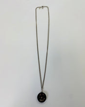 Load image into Gallery viewer, CHANEL Black CC Pendant Necklace
