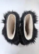 Load image into Gallery viewer, CHANEL Black Wedge Boot Size 38