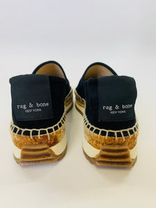 Rag & Bone Black Espadrille Runner Size 36 1/2