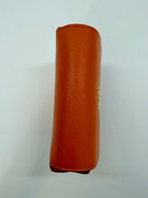 Load image into Gallery viewer, Prada Orange Saffiano Leather Pouch