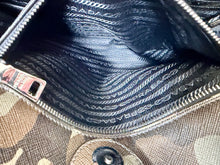Load image into Gallery viewer, Prada Mimetico Camouflage Saffiano Soft Tote Bag With Strap