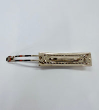Load image into Gallery viewer, CHANEL CC Man Made Pearl, Crystal and Gold Barrette