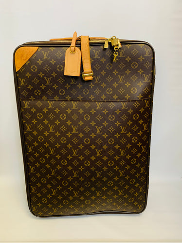 Louis Vuitton Coated Monogram Canvas Pegase 65