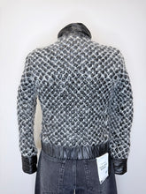Load image into Gallery viewer, CHANEL NWT Black Stretch Leather Jacket Size 38