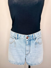 Load image into Gallery viewer, CHANEL NWT Coco Denim Shorts Size 40