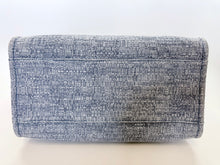 Load image into Gallery viewer, CHANEL Blue Large Deauville Shopping Tote Bag