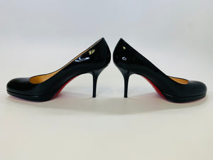 Christian Louboutin Black Prorata 90 Pump Size 39 1/2