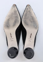 Load image into Gallery viewer, Cult Gaia Black Alia Mule Size 37 1/2