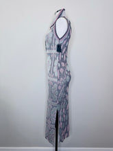 Load image into Gallery viewer, Anna Sui Opalescent Knit Midi Polo Dress Sizes S and L
