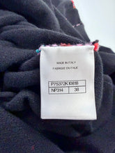 Load image into Gallery viewer, CHANEL Pre-Fall 2023 Black Multicolor Mini Dress With CC Buttons Size 38
