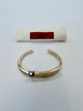 Load image into Gallery viewer, Valentino Garavani Burnished Gold Rockstud Bracelet Size S