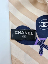 Load image into Gallery viewer, CHANEL Silk CC Tennis Rackets, Flip Flops, Sunglasses and Beach Tote Hair Accessory Bow