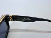 Load image into Gallery viewer, Louis Vuitton 1.1 Millionaires Black and Gold Sunglasses Z1165E
