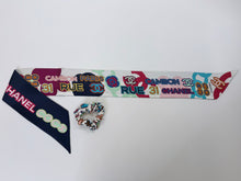 Load image into Gallery viewer, CHANEL 31 Rue Cambon Hair Accessory Twilly