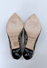 Load image into Gallery viewer, Jimmy Choo Amika Black Lace Pumps Size 37