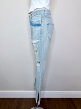 Load image into Gallery viewer, Jonathan Simkhai Man Made Pearl Distressed Denim Jeans Sizes 25