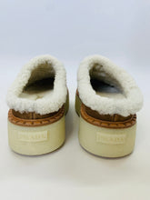 Load image into Gallery viewer, Prada Cinnamon Platform Slippers Size 37