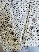 Load image into Gallery viewer, CHANEL Tweed CC Button Camellia Jacket Size 40