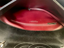Load image into Gallery viewer, CHANEL Large Black Flap Bag With Handle
