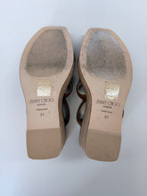 Load image into Gallery viewer, Jimmy Choo Athenia 110 Brown Wedge Size 37