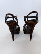 Load image into Gallery viewer, Saint Laurent Safari Tribute 105 Platform Sandals Size 37