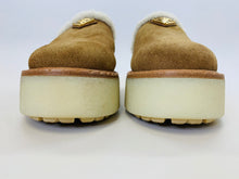 Load image into Gallery viewer, Prada Cinnamon Platform Slippers Size 37