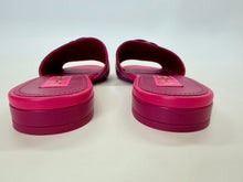 Load image into Gallery viewer, CHANEL Pink Camellia Slide Sandals Size 38