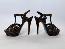 Load image into Gallery viewer, Saint Laurent Safari Tribute 105 Platform Sandals Size 37