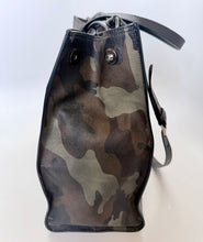 Load image into Gallery viewer, Prada Mimetico Camouflage Saffiano Soft Tote Bag With Strap