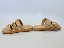 Load image into Gallery viewer, CHANEL Camel Letters Mules Size 38