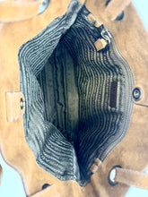 Load image into Gallery viewer, Prada Brown Scamosciato Whipstitched Logo Messenger Bag