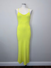 Load image into Gallery viewer, Rhode Chartreuse Celeste Dress Size S