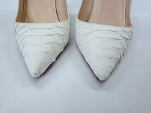 Load image into Gallery viewer, Christian Louboutin So Kate Ivory Python Pump Size 39 1/2