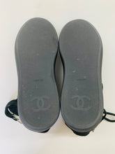 Load image into Gallery viewer, CHANEL Black CC Sneaker Boot Size 38
