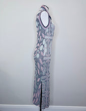 Load image into Gallery viewer, Anna Sui Opalescent Knit Midi Polo Dress Sizes S and L