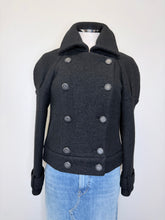 Load image into Gallery viewer, CHANEL Black Capelet Jacket Size 38